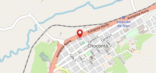 Maderos Chocontá на карте