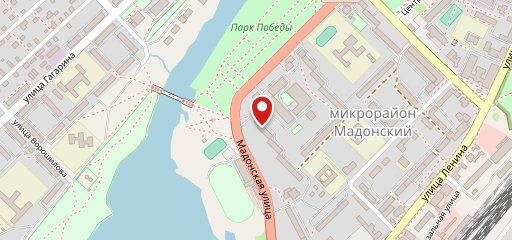 Мадона на карте