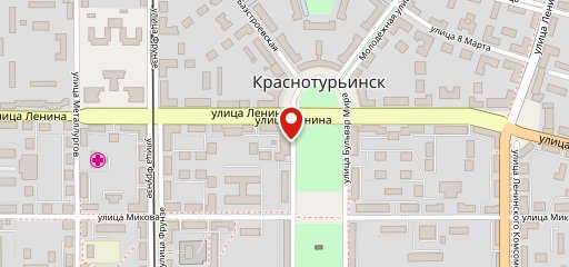Пиццерия на карте