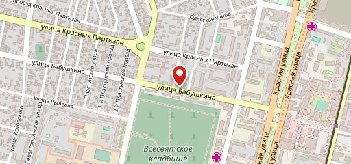 Магадан на карте
