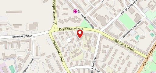 Магаданский хлебный дом на карте