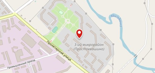 Магаданский хлебный дом на карте