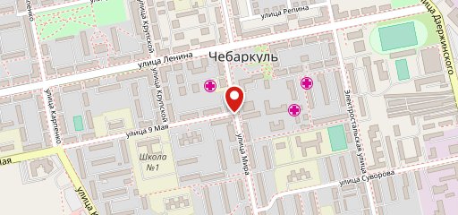 Булочная на карте