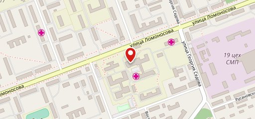 Пироговая на карте