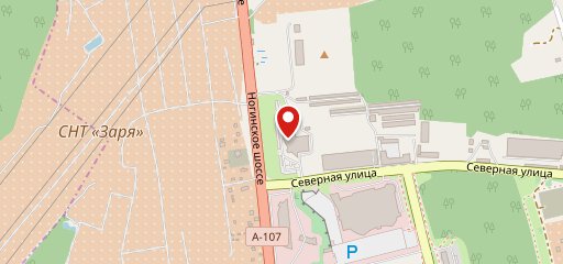 Магазин фастфудной продукции на карте