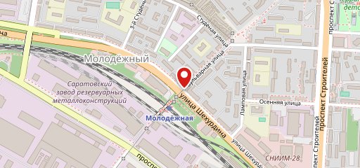 Магазин фастфудной продукции на карте