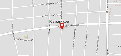 Александровский на карте