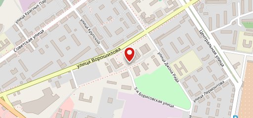 Магазин хлебобулочных изделий на карте