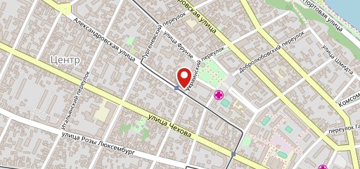 Магазин хлебобулочных изделий на карте