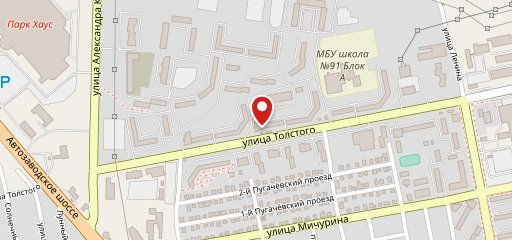 Магазин хлебобулочных изделий на карте