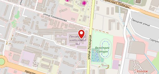 Пензенский хлебозавод № 2 на карте