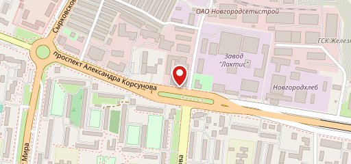 Магазин корейских салатов на карте