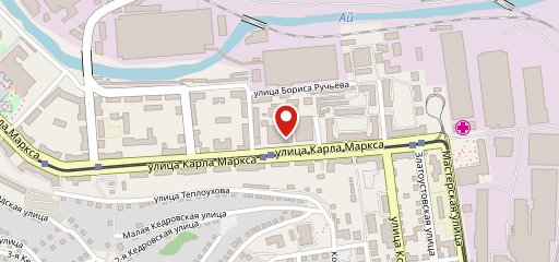 Магазин корейских салатов на карте