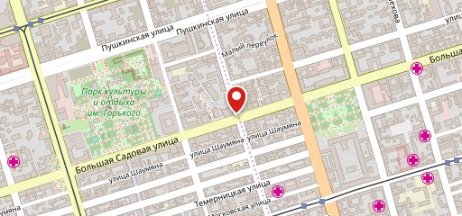 Бутылочка на карте
