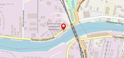 Магазин обедов на карте