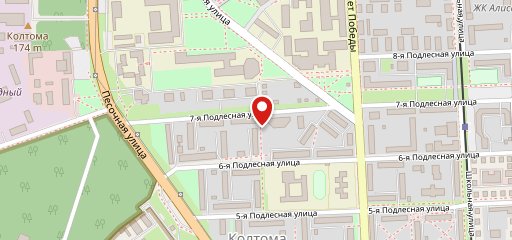 Булочная на карте