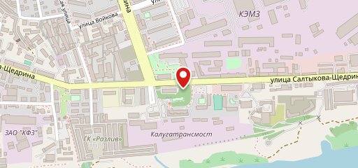 Магазин продуктов на карте