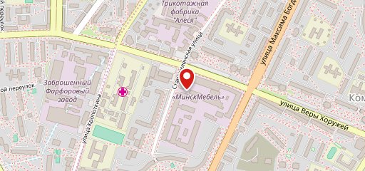 Магазин продуктов на карте