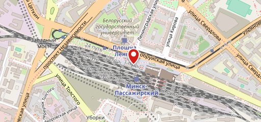 Магазин продуктов на карте