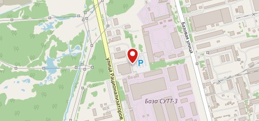 Магазин продуктов на карте