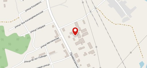 Столовая на карте