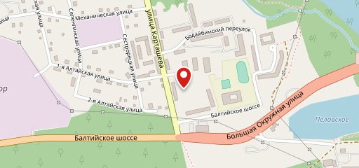 Магазин разливного пива на карте