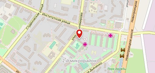 Магазин свежего хлеба на карте