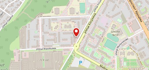 Магазин свежей выпечки на карте