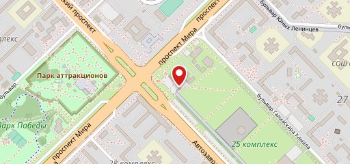 Магазин выпечки на карте