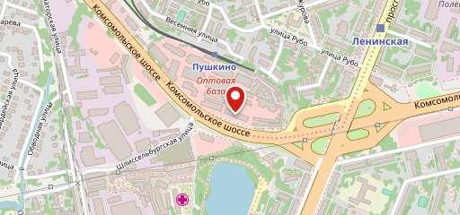 Магазин выпечки на карте