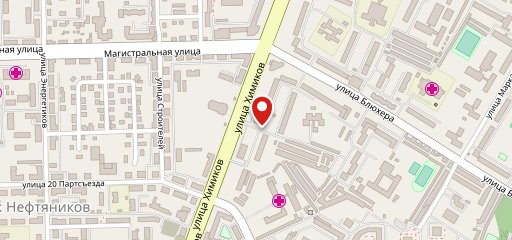 Магазин выпечки на карте