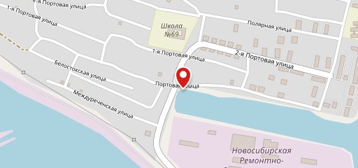 Причал на карте