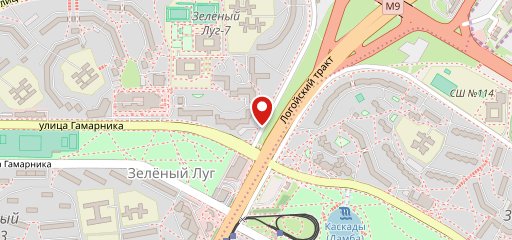 Точка на Гамарника на карте