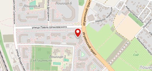 Точка на карте