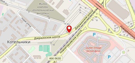 Магбургер на карте