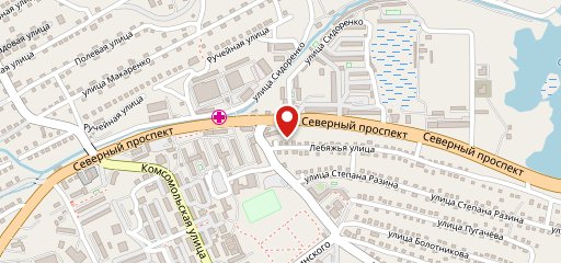 Магистраль на карте