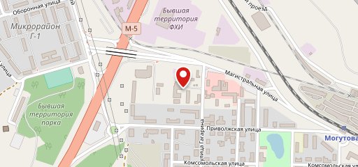 Магистраль на карте