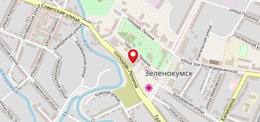 Магна на карте