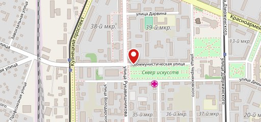 Бе-бе на карте
