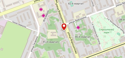 Майами на карте