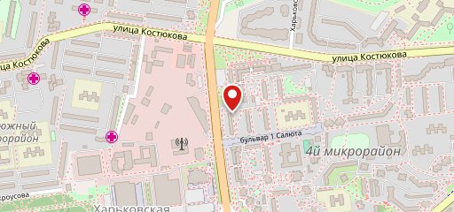 Майами на карте