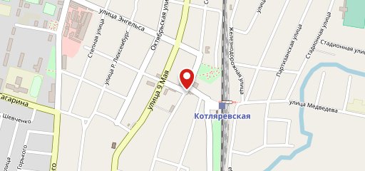 Майское на карте