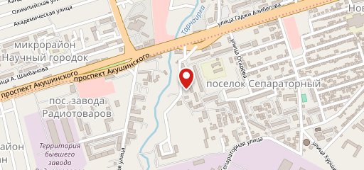 Махачкалинский хлебозавод № 2 на карте