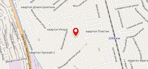 Маккуин на карте