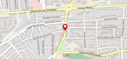 Макпицца Кафе ЗАО Гастроном Юбилейный на карте