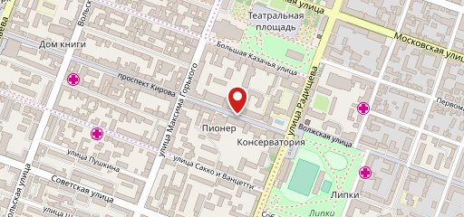 Макс, ночной клуб ООО "Русская Рулетка" на карте