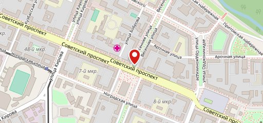 Малевич на карте