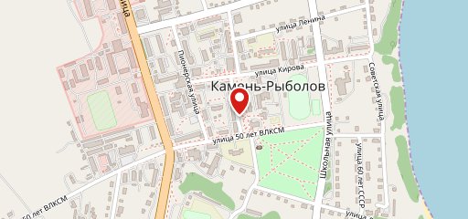 Кафе "Малибу" на карте