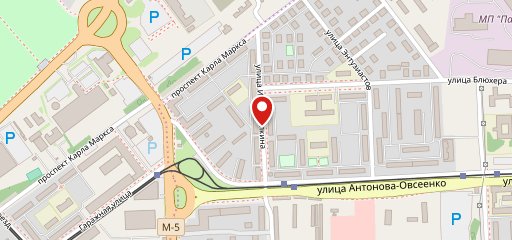 МАЛИНА, арт-кафе на карте