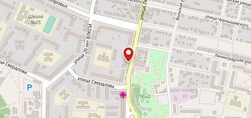 Малина на карте